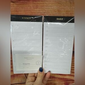 NWT Sugar Paper Notepad Set